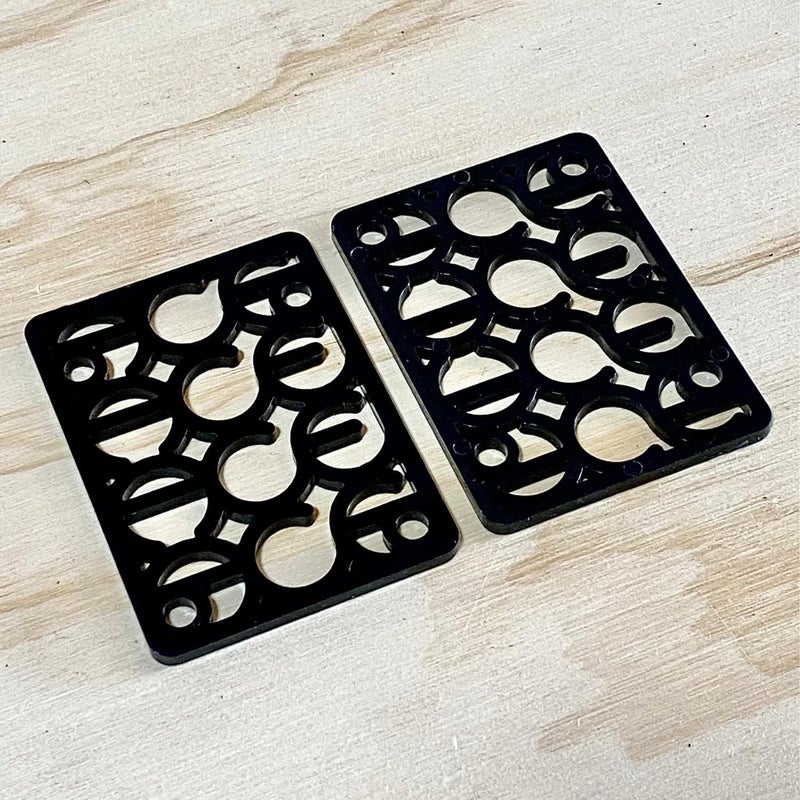 ACE Trucks Skateboard Riser Pads | Shock Pads (2-Pack) | Enhance Pop, Reduce Wheelbite & Absorb Impact for a Smoother Skateboard Ride - Image 5